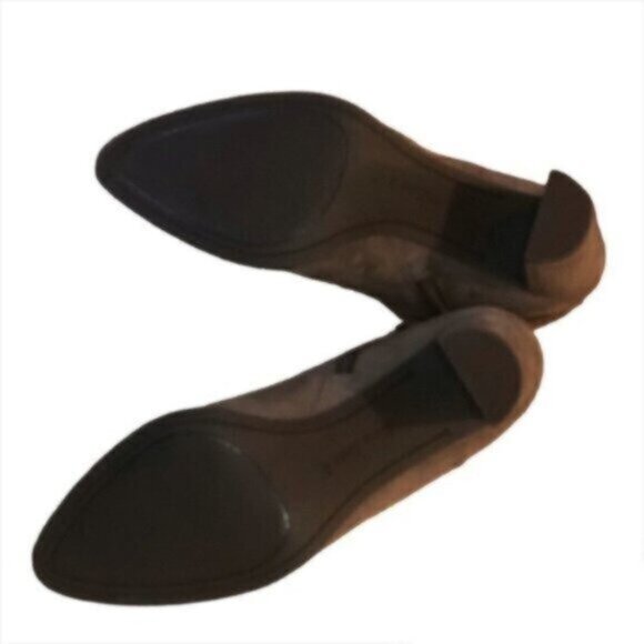 NEW Essex Lane Taupe Suede Classic Business Casual Booties 8 - Picture 8 of 9